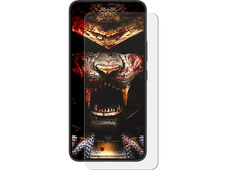 UV PROTECTORKING Echtes KLAR 9H Galaxy S23) Displayschutzfolie(für Samsung Panzerglas Tempered 4x 3D Liquid