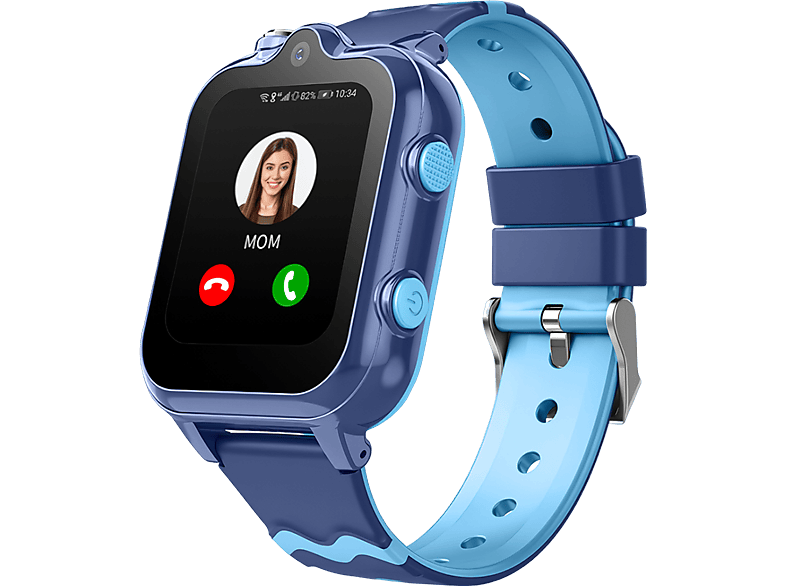 Reloj Inteligente Con Gps, Mensajes, Videollamada 4g Para Niños Y Niñas  Azul Smartek con Ofertas en Carrefour