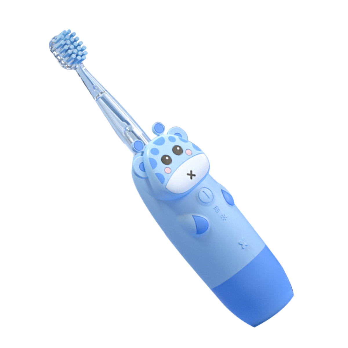 Elektrische ELKUAIE Giraffen-Stil Niedlicher blue Zahnbürste
