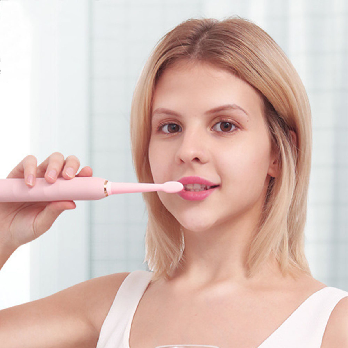 intelligente pink Elektrische Zahnbürste Neue ELKUAIE Zahnbürste