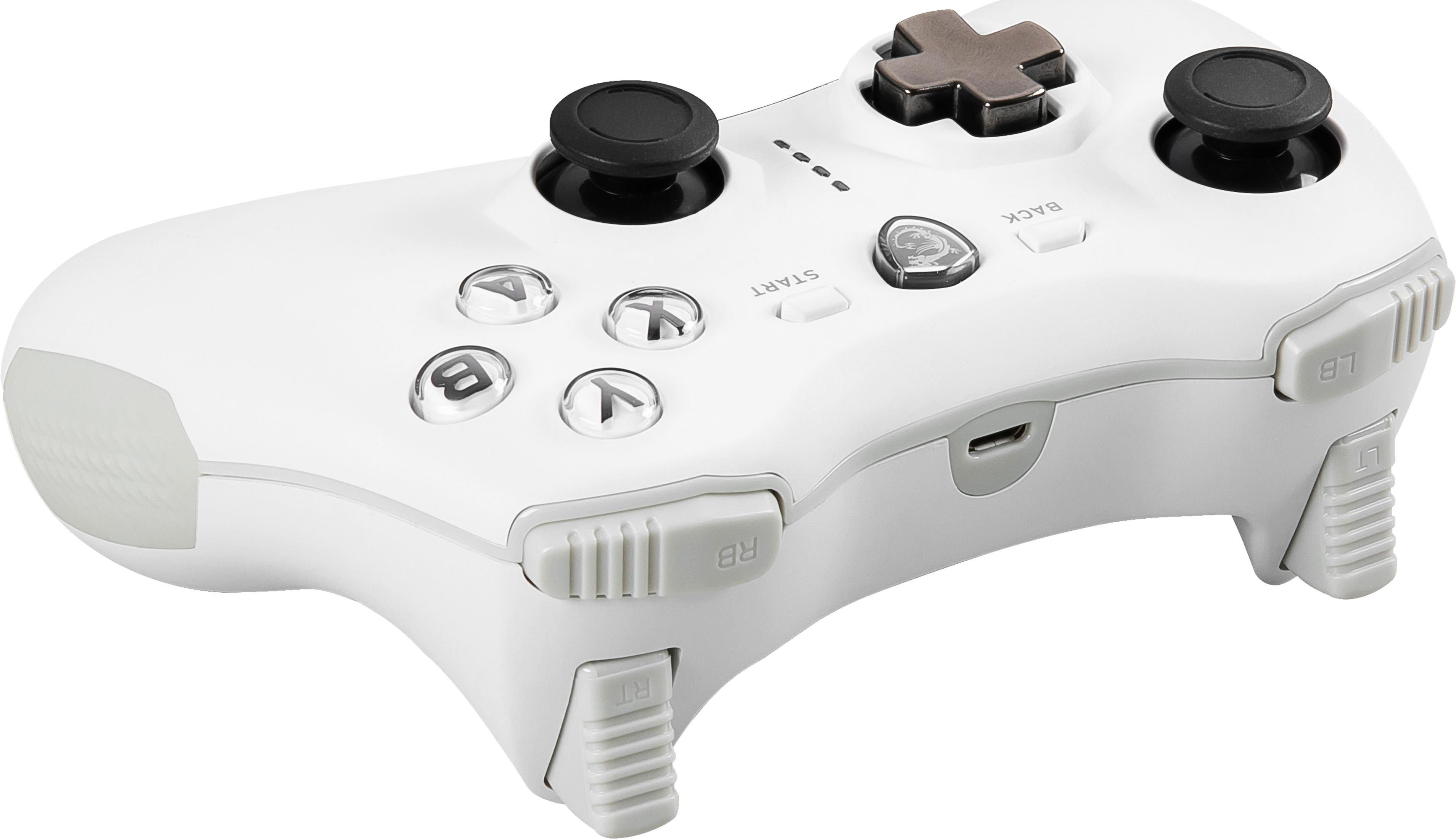 S10-04G0020-EC4 GAME CONTROLLER Game V2 Weiß FORCE GC20 MSI Controller
