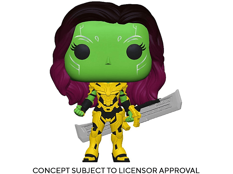 FUNKO Funko Pop Gamora With Sammelfigur Thanos Blade of What If Marvel