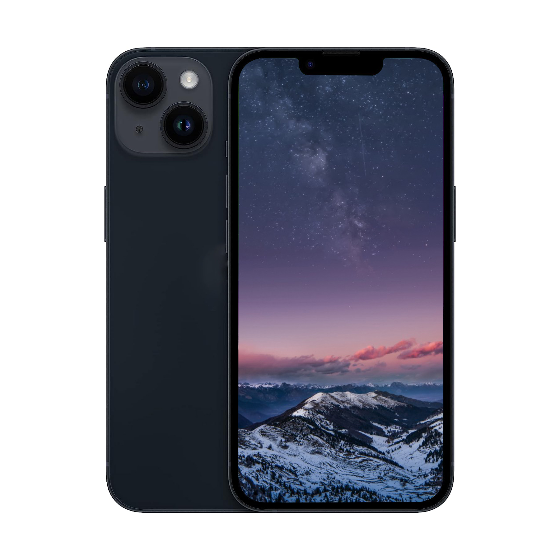 Apple iPhone 14本体 ミッドナイト APPLE iPhone 14 Midnight Schwarz 128 GB Dual Sim 128 GB Midnight