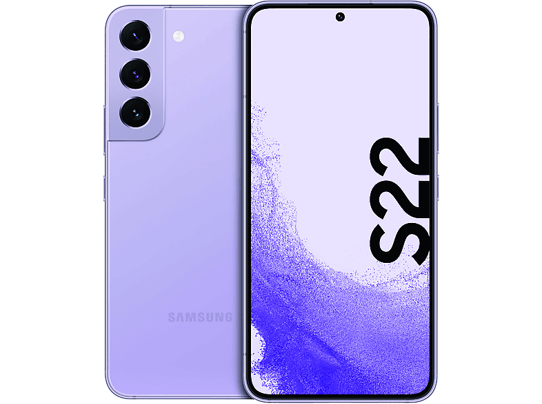 SAMSUNG Galaxy S22 5G 128GB violett - EU 128 GB Bora Purple Dual SIM ...