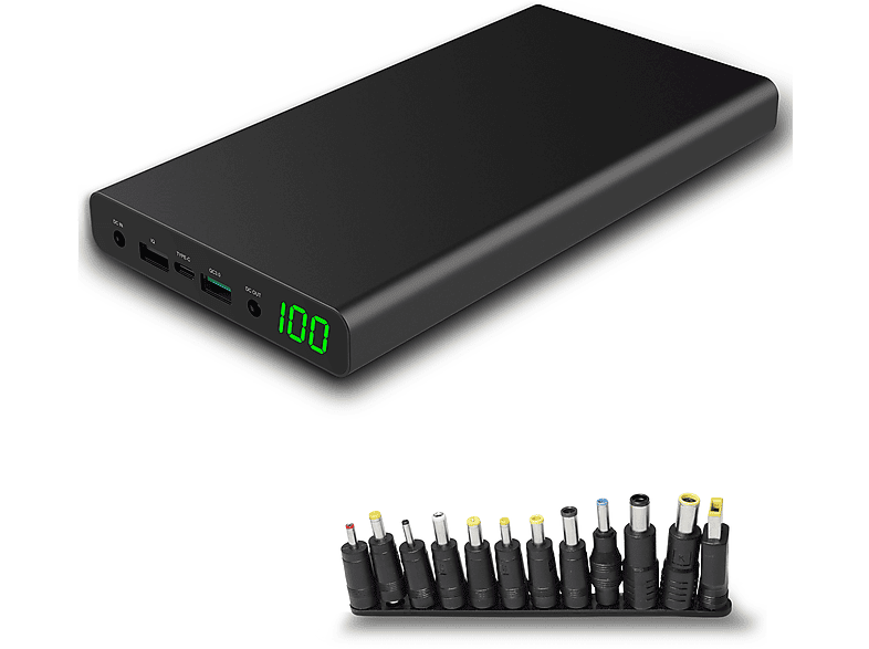 XORO XORO 30.000mAh Anschluss mAh 3000 USB Li-Ionen Mobile MPB Lithium Technologie 3.7 30.000 TYP-C 12/16/19V Volt, 2.0/3.0 Powerbank Powerbank, Ionen