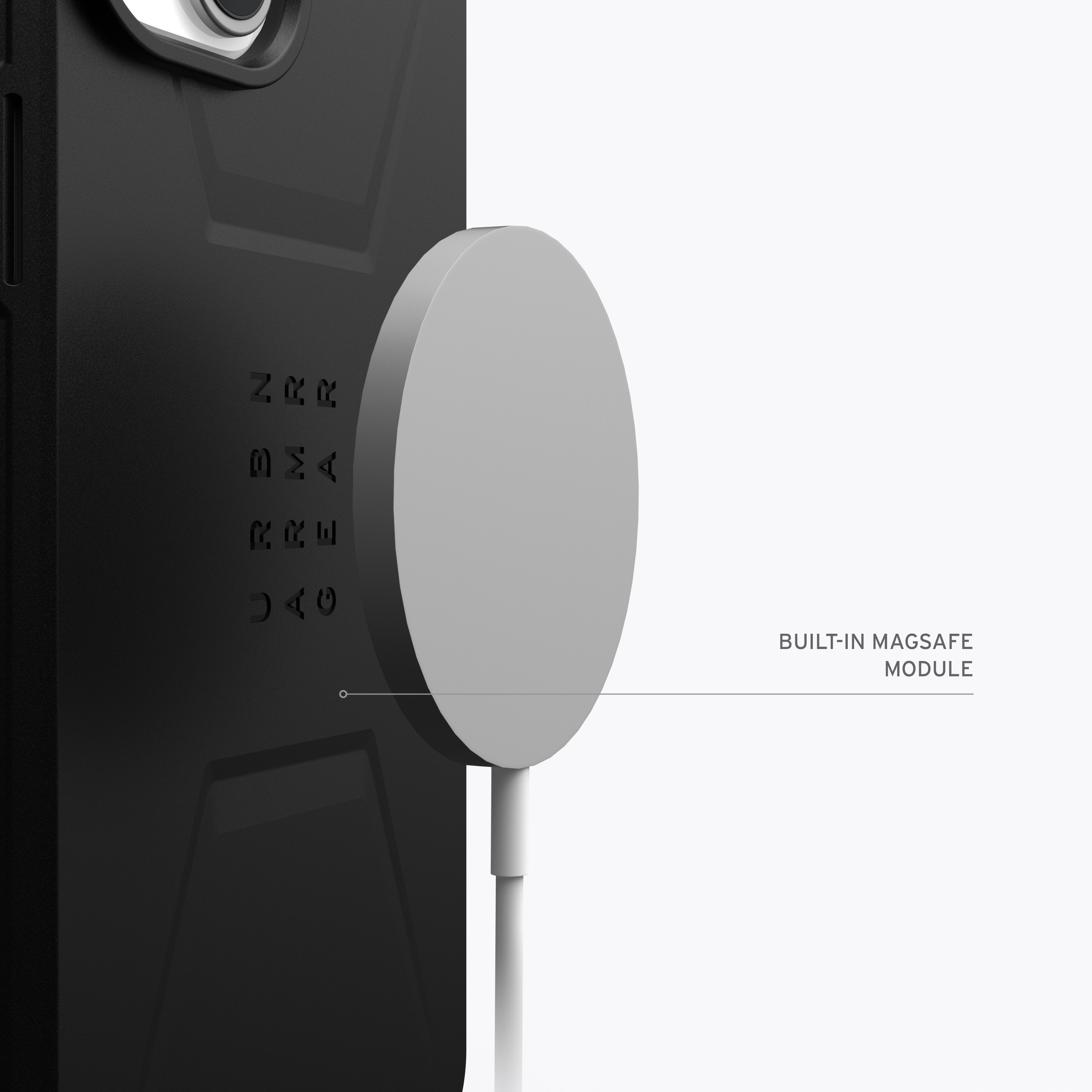 Teléfono de oficina negro con auriculares y panel de control. El teléfono tiene una pantalla y botones.