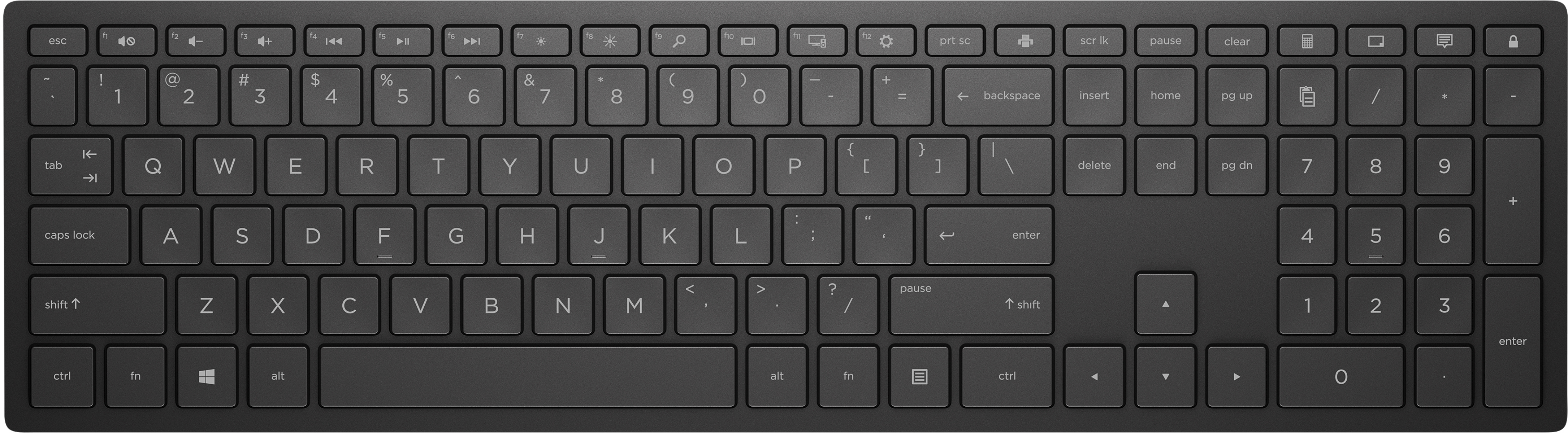 HP 4CE98AA#ABD, Tastatur