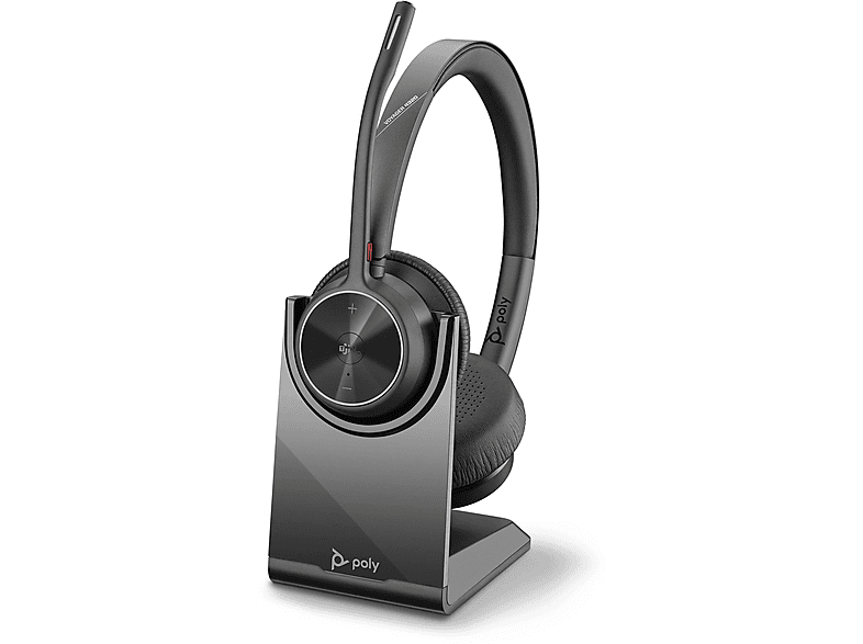 4320, Over-ear Schwarz kopfhörer POLY Voyager Bluetooth Bluetooth