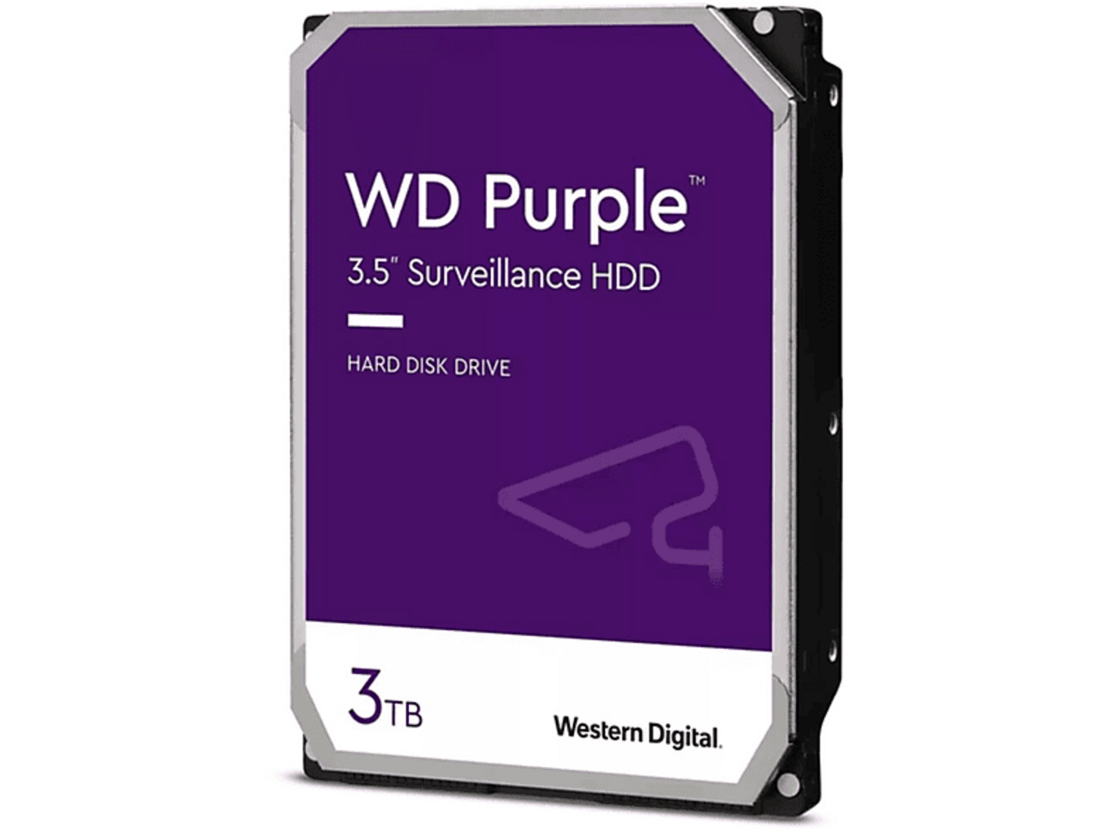 HDD, Purple, 3,5 intern GB, 3000 DIGITAL Zoll, WESTERN