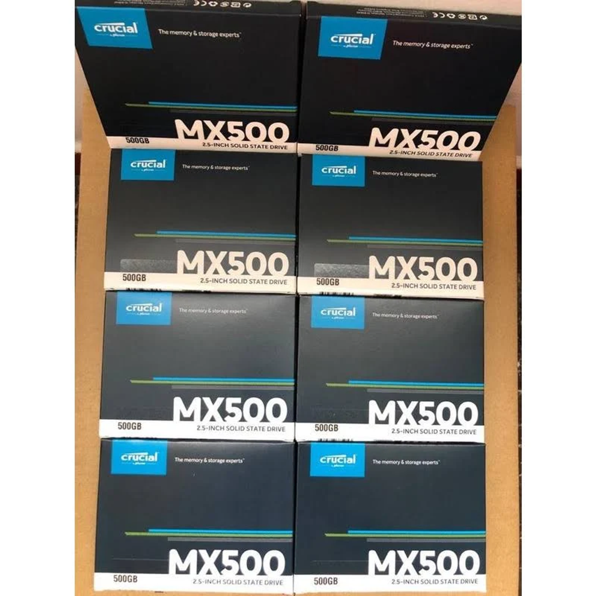 2,5 Drive), SATA SSD mit 7mm CT500MX500SSD1 Zoll, Adapter SSD, CRUCIAL GB, Solid intern 500 2.5” MX500 SATA (internes State 500GB 9.5mm