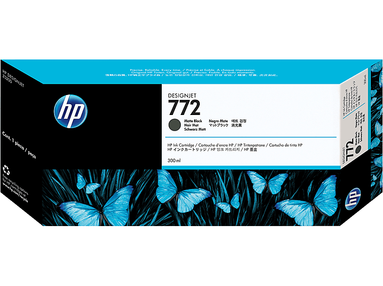 HP 772 Tinte matt schwarz (CN635A) | Tonerkartuschen