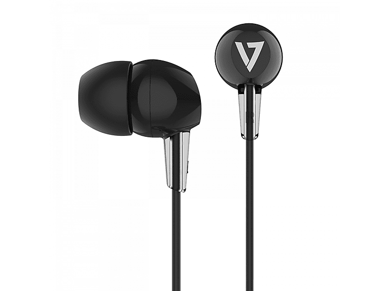 Schwarz ear V7 HA200, kopfhörer In-ear In