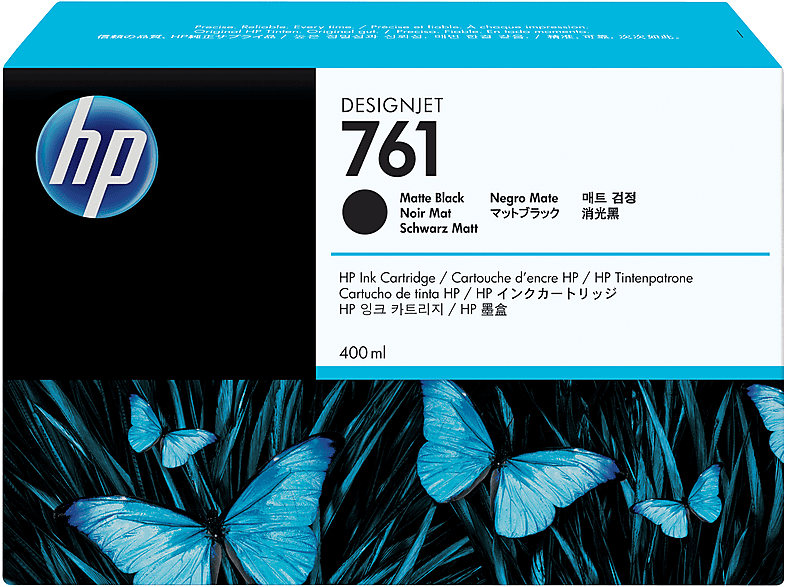 HP 761 Tinte matt schwarz (CM991A) | Tonerkartuschen