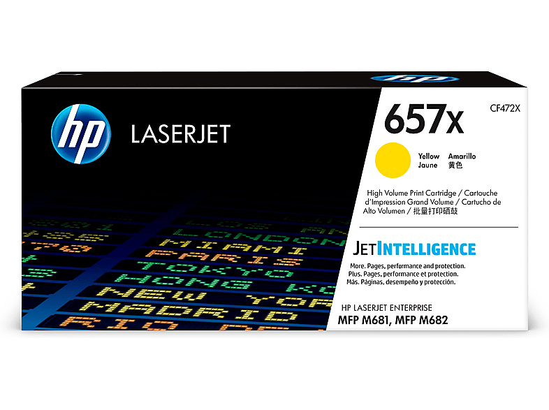 HP 657X Toner yellow (CF472X)