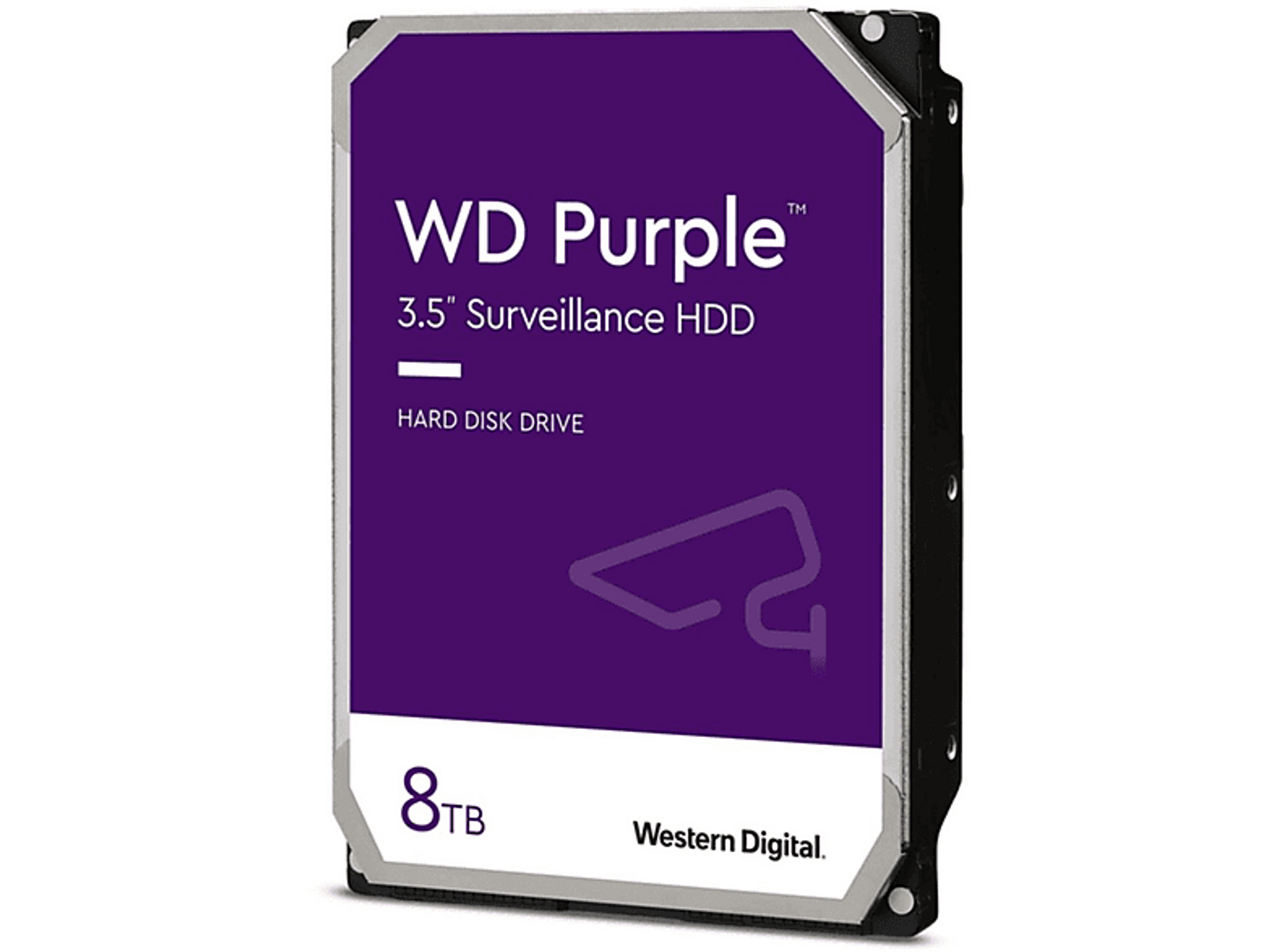 WESTERN DIGITAL WD Purple, Zoll, intern HDD, 3,5 GB, 8000