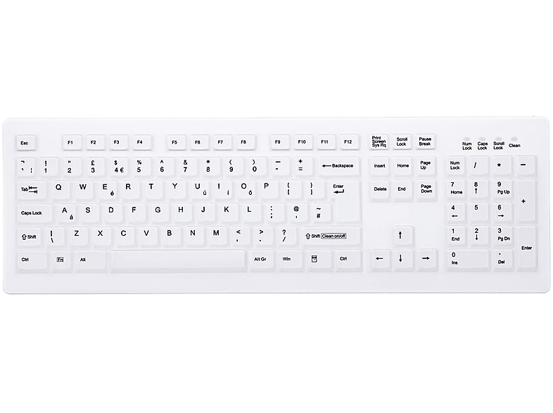 AK-C8100F-FUS-W/UK, Tastatur CHERRY