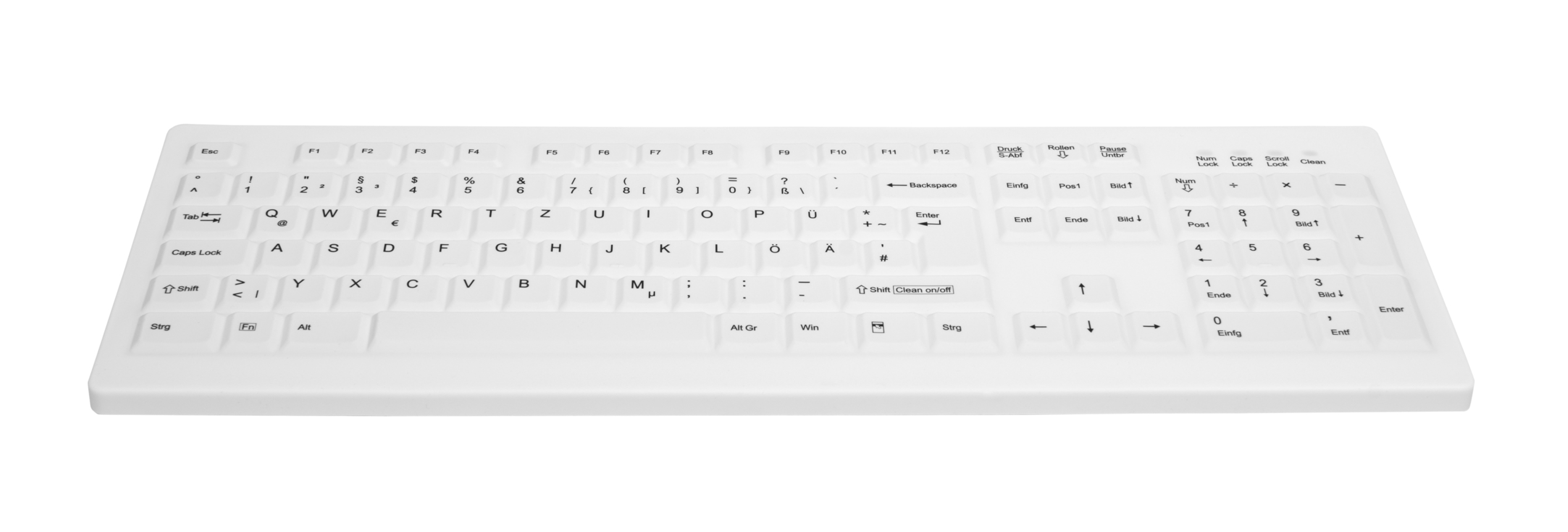 CHERRY AK-C8100F-FUS-W/UK, Tastatur