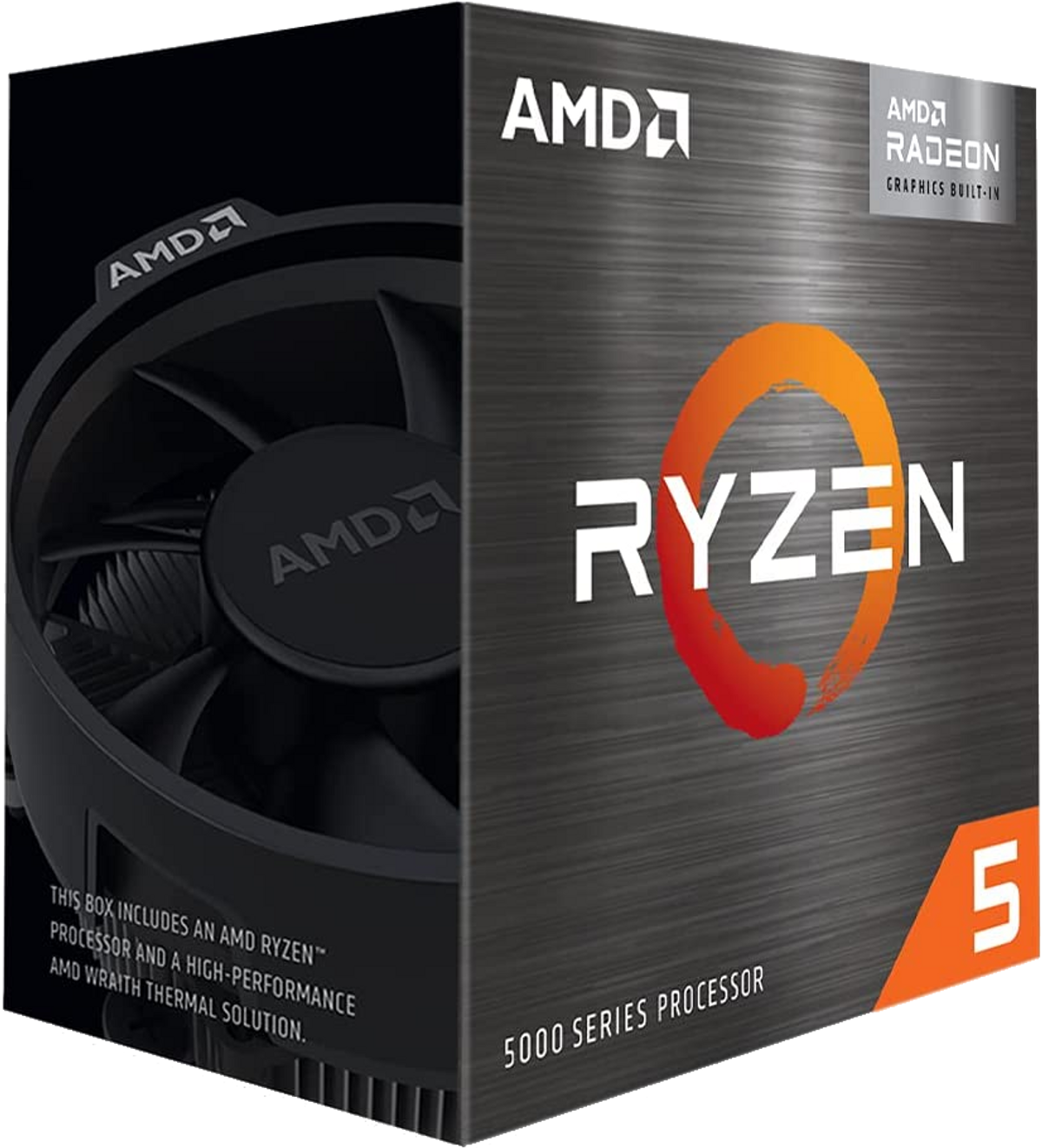 AMD 5600G Prozessor mit Mehrfarbig Boxed-Kühler