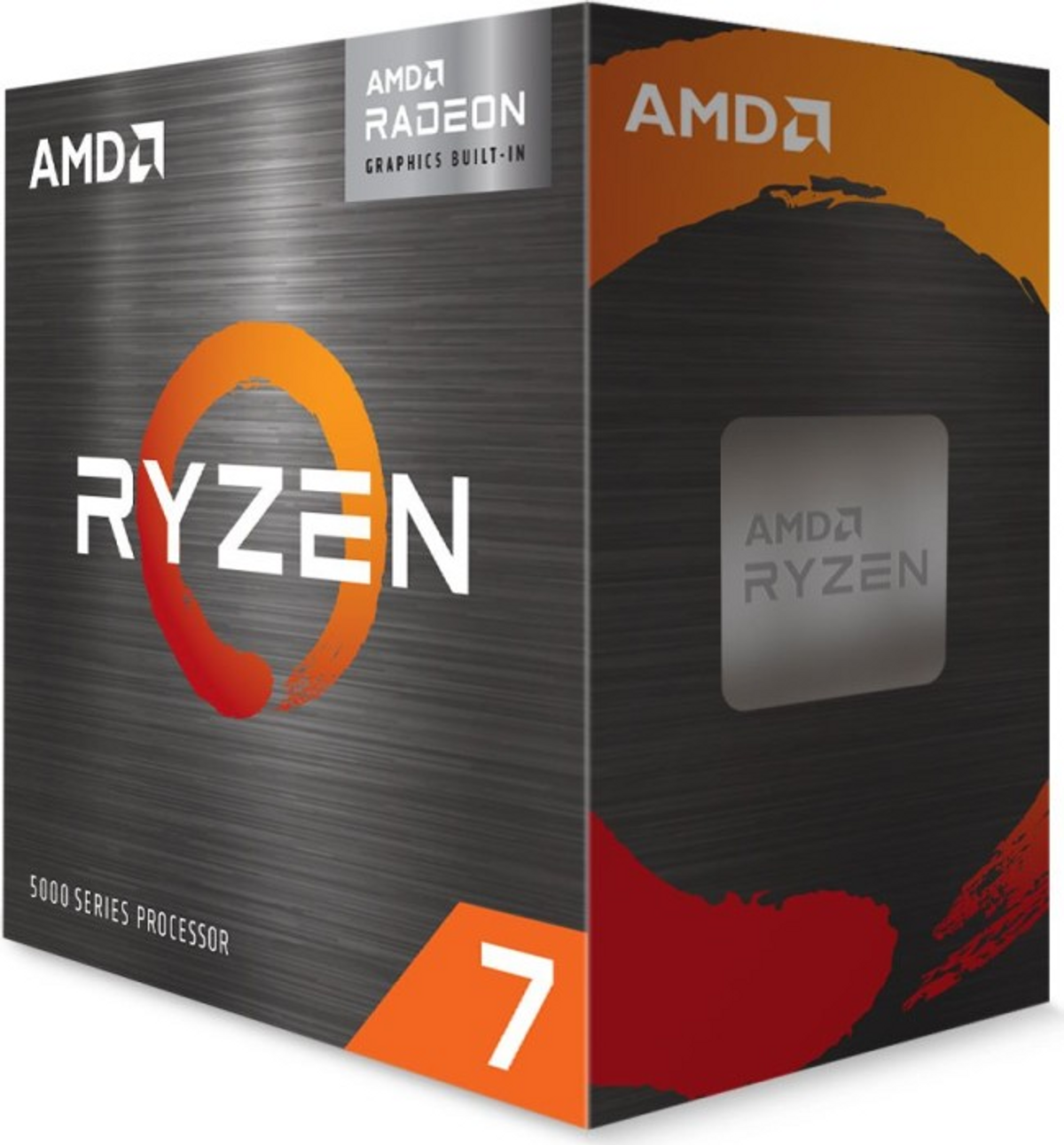 AMD 5700G Prozessor mit Boxed-Kühler, Mehrfarbig