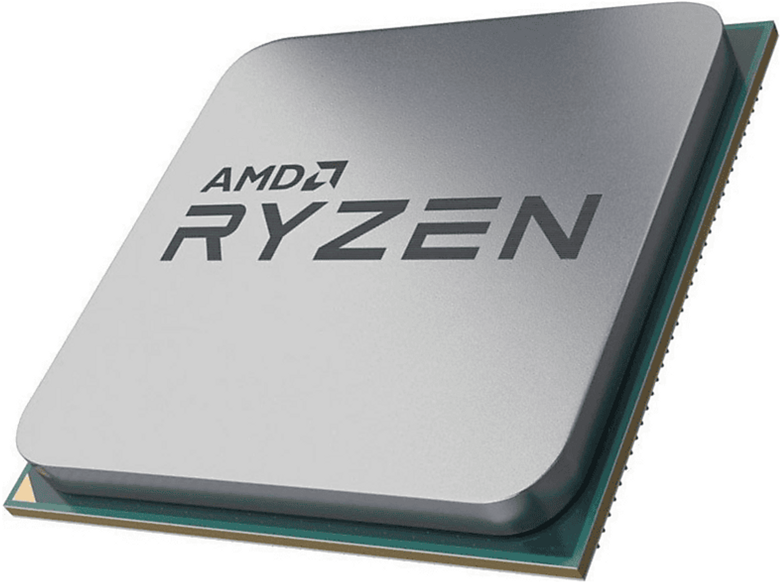 AMD 4100 Boxed-Kühler, Mehrfarbig mit Prozessor