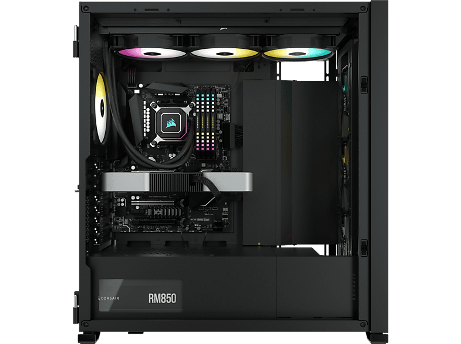 H170i CORSAIR Cooler iCUE Wasserkühler, ELITE CAPELLIX CPU Liquid CPU Schwarz Prozessor,