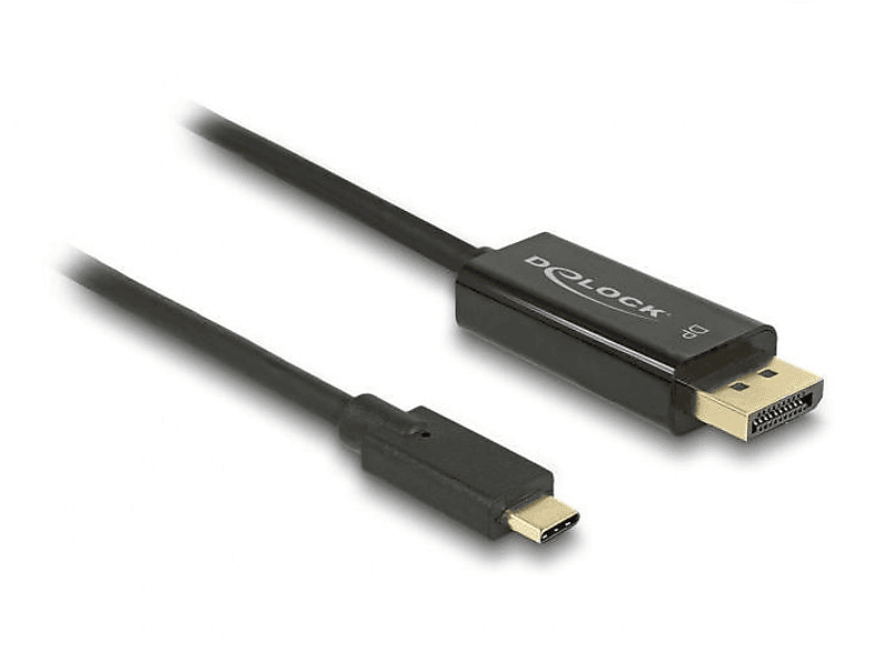 DELOCK 85256 Display Port - Kabel, Schwarz