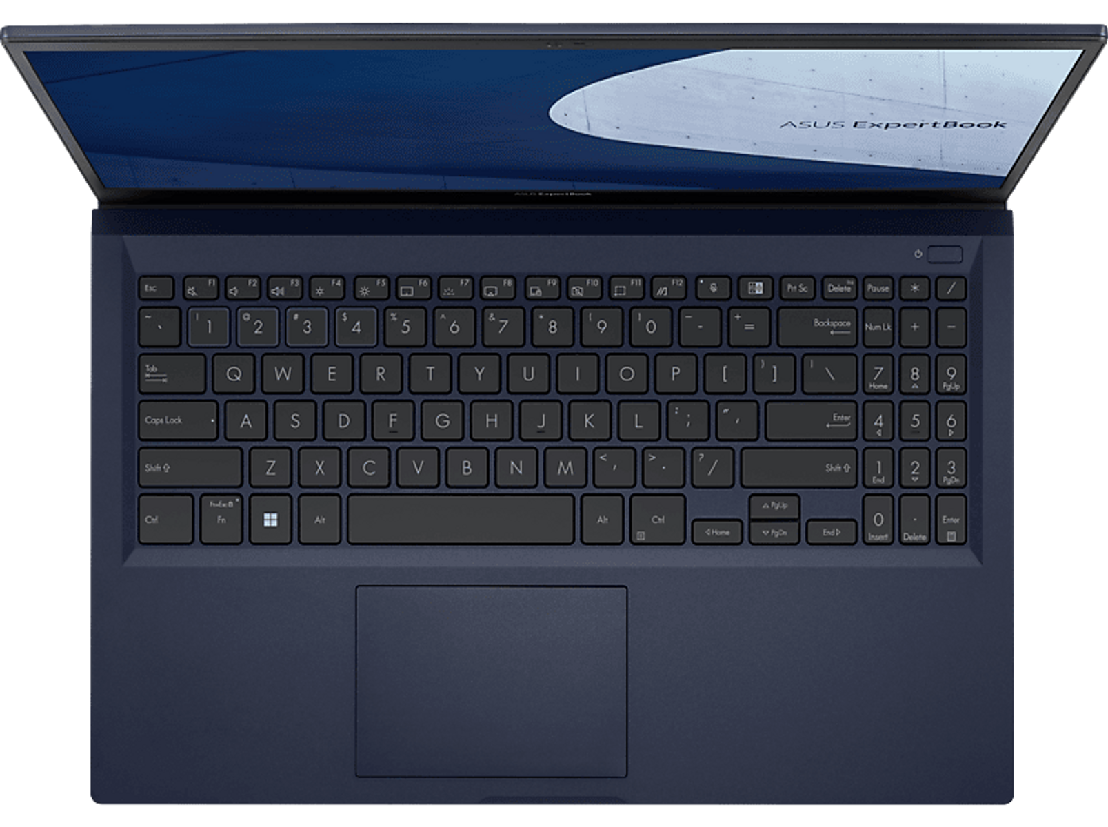 ASUS ExpertBook Intel® 1 15,6 i7 RAM, Notebook Zoll Display, TB Core™ Prozessor, B1500CBA-BQ0440X, 16 GB mit SSD, Schwarz
