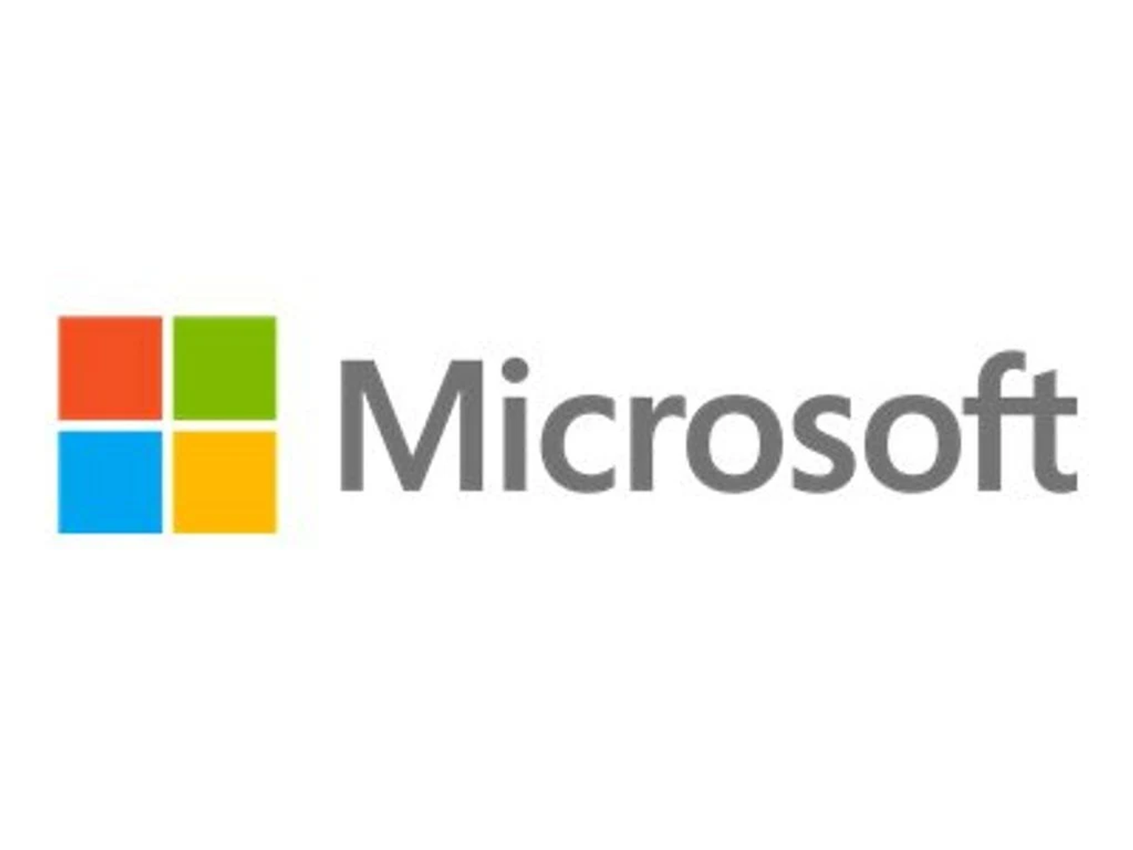 Il logo Microsoft: quattro quadrati colorati (rosso, verde, blu, giallo) disposti insieme.