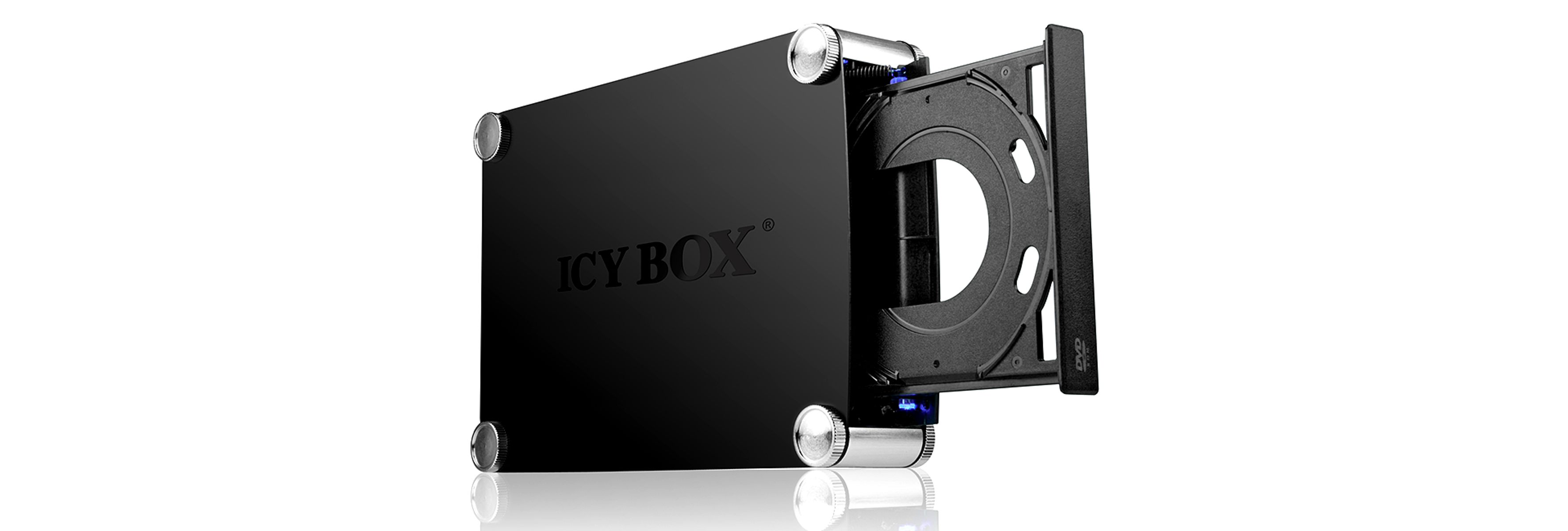 ICY BOX IB-550STU3S & Festplattengehäuse Schwarz -steckplätze