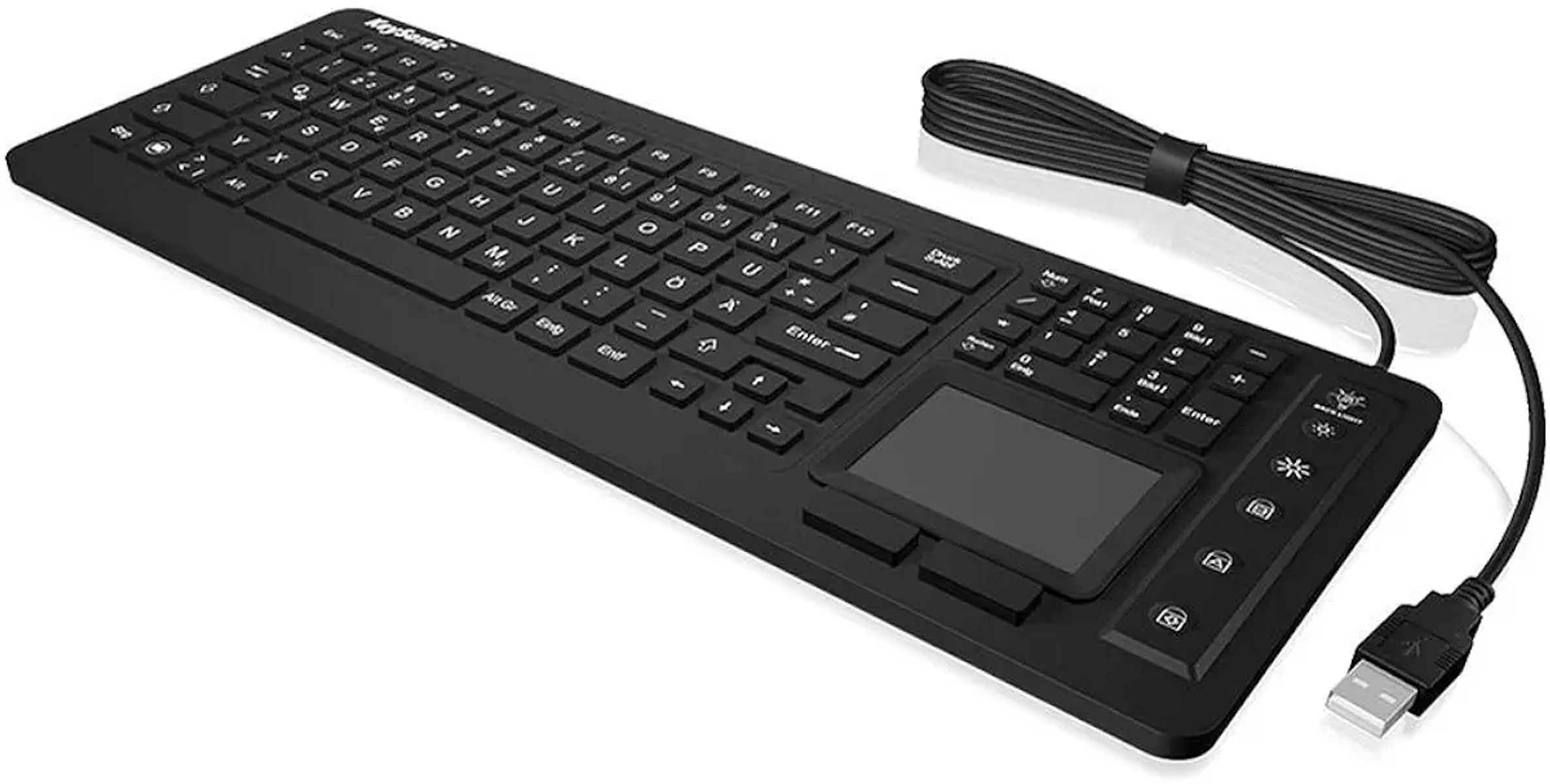 KEYSONIC KSK-6231 INEL (FR), Tastatur black