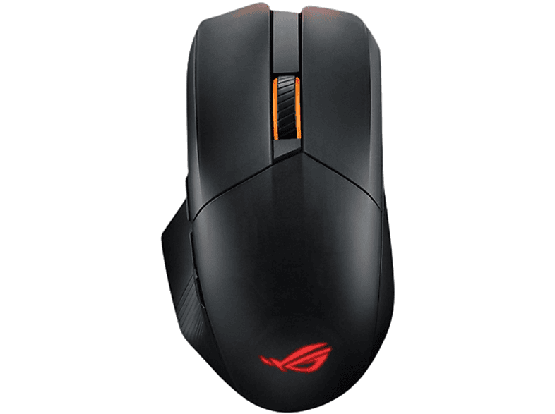 ASUS Chakram X Origin Maus, Schwarz, Silber