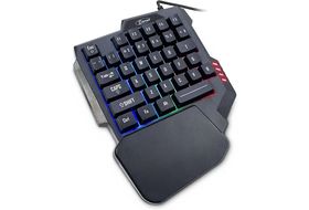 TRUST GXT 833 Thado TKL Gaming Tastatur mit LED-Beleuchtung, QWERTZ-Layout  -Schwarz Gaming Tastatur | MediaMarkt