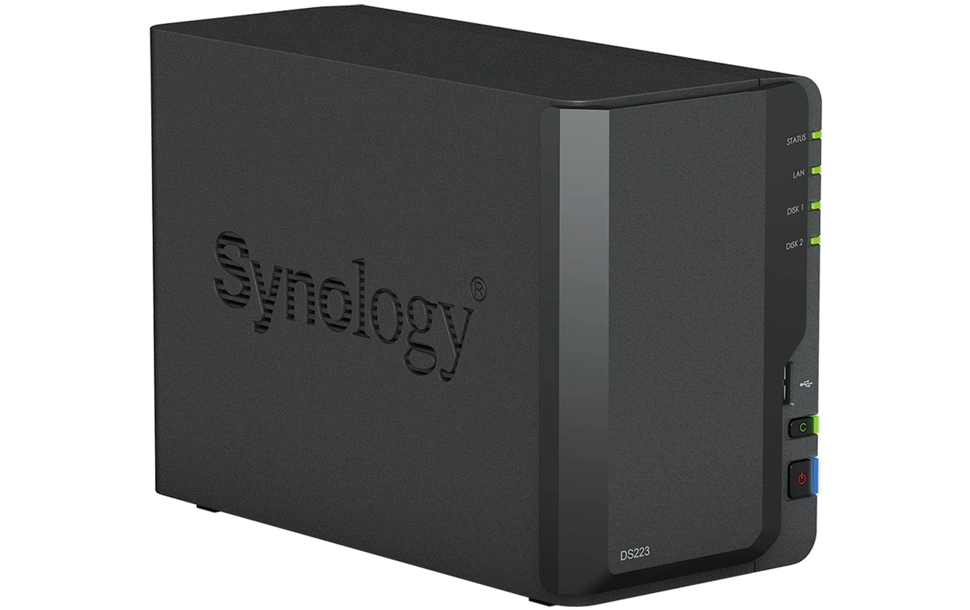 SYNOLOGY DS223 0 TB 3,5 extern Zoll