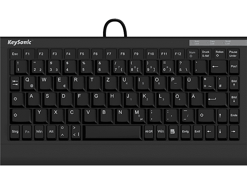 KEYSONIC ACK-595C+ BLACK, Tastatur