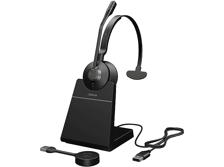 JABRA Engage 55, On-ear Bluetooth Schwarz Kopfhörer