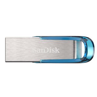 SANDISK SDCZ73-128G-G46B USB-Flash-Laufwerk (silber / blau, 128 GB)