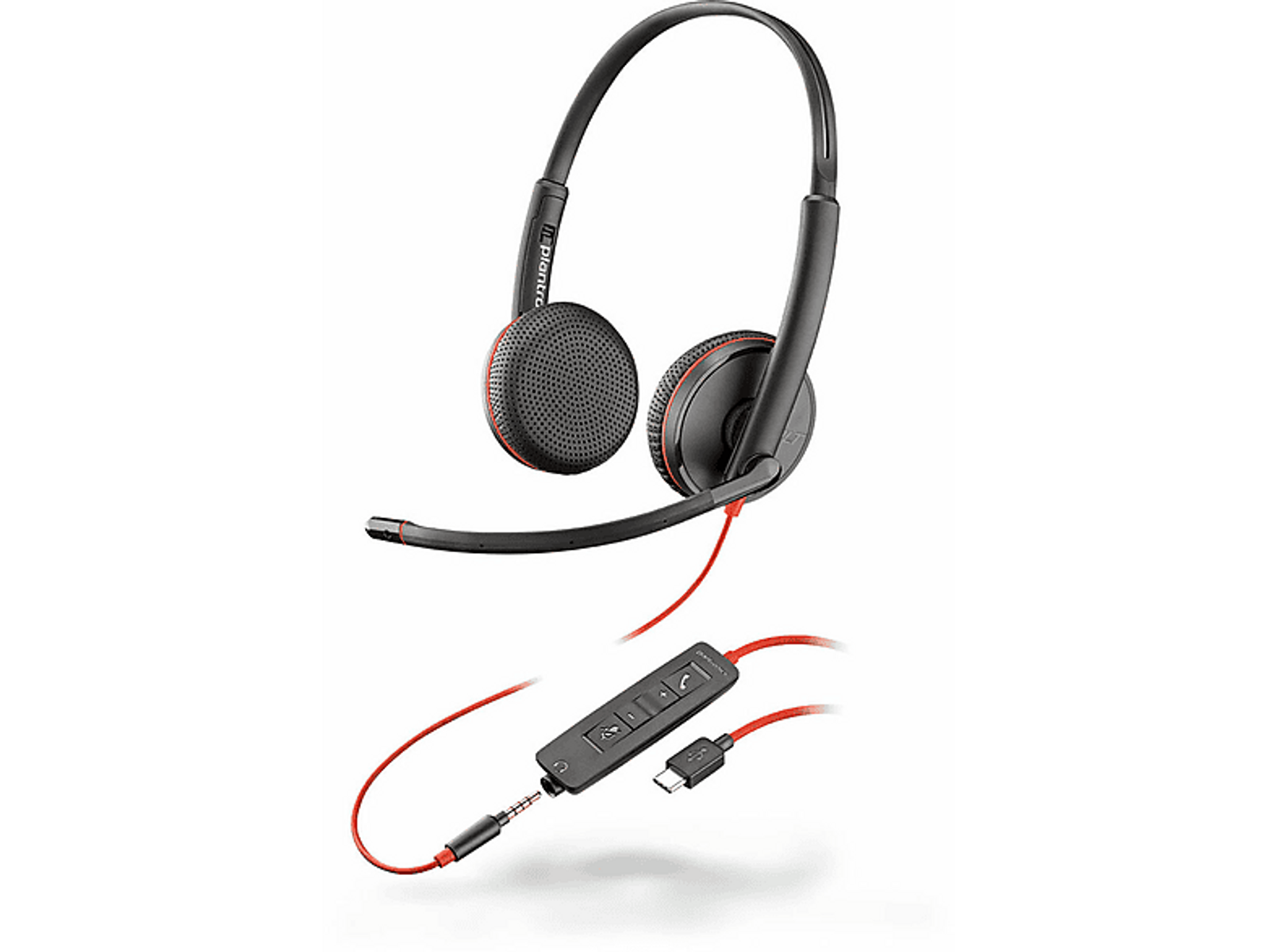In-ear Kopfhörer Bluetooth Blackwire C3225, Schwarz POLY