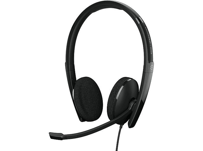 ADAPT Schwarz SENNHEISER Kopfhörer 160 USB II, On-ear