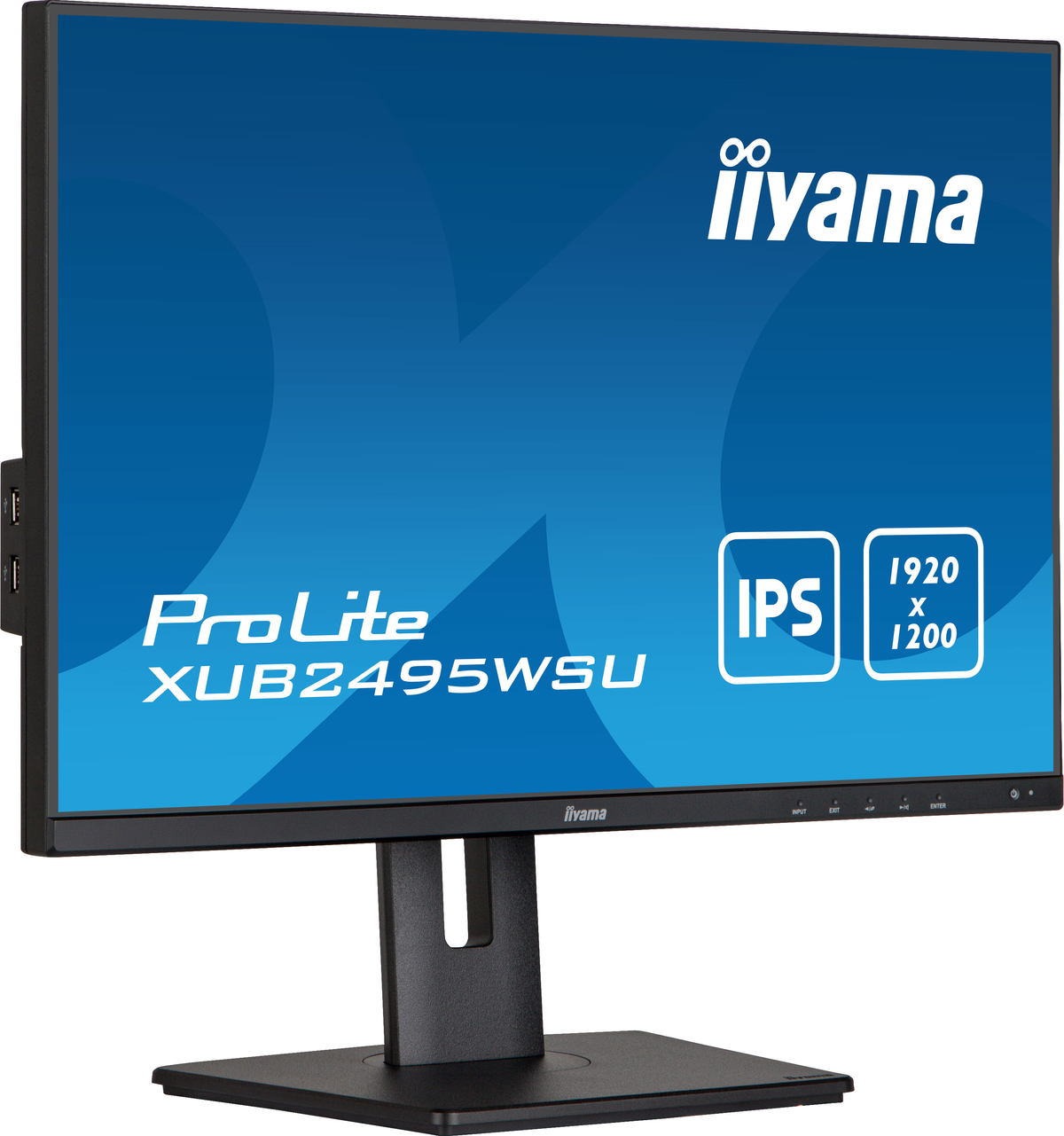 IIYAMA XUB2495WSU-B5 Hz ms , 60 Monitor Reaktionszeit , 24 (4 WUXGA 60Hz nativ) Zoll