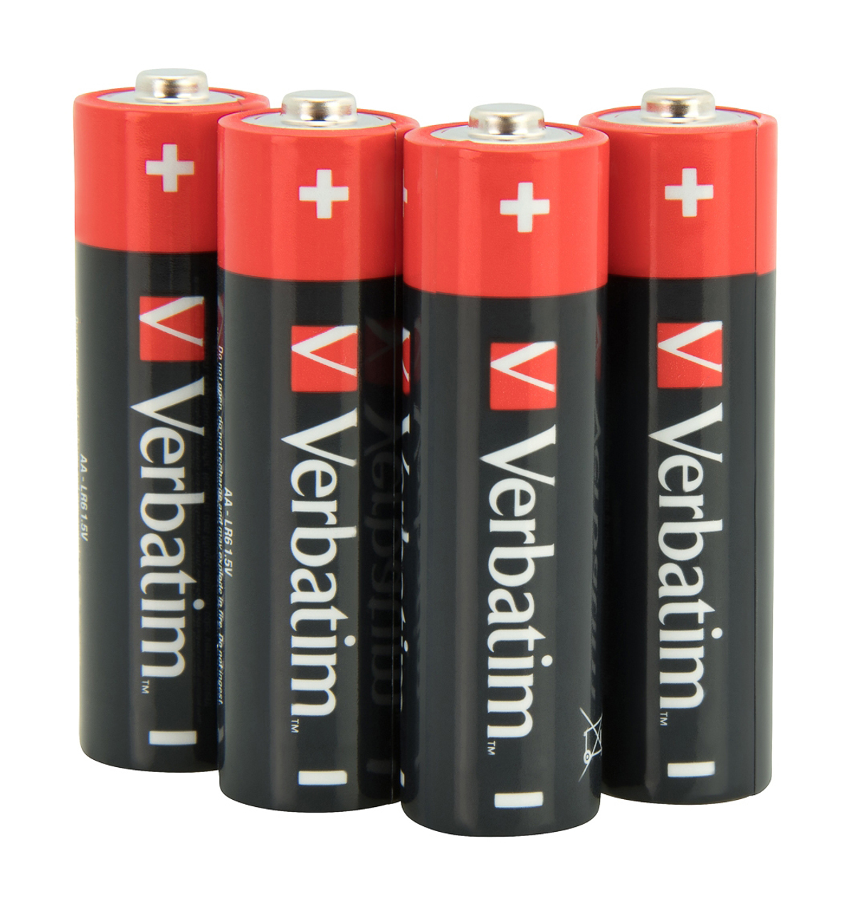 49875 10 1.5 VERBATIM erforderlich Batterien Volt AA Mehrzweckbatterien, (enthalten).