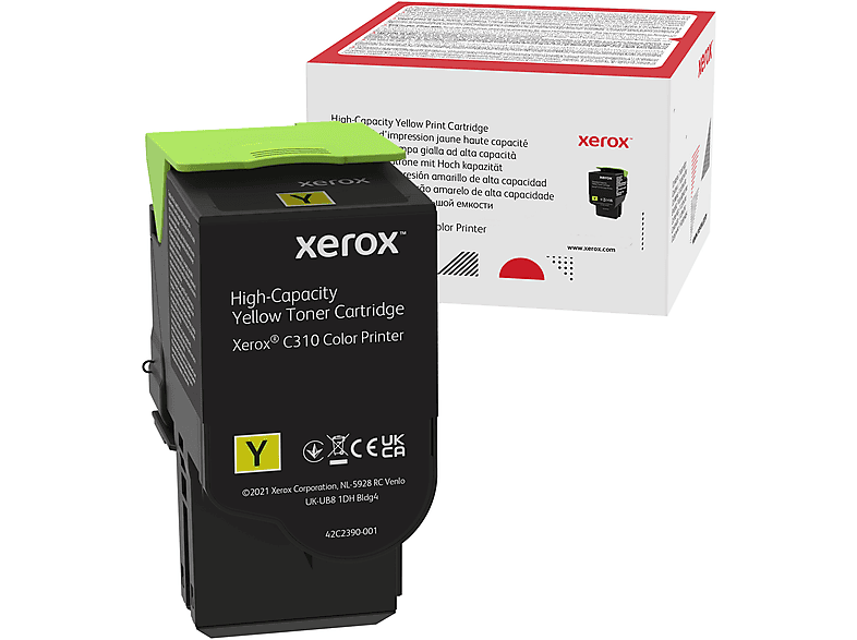 Cartucho de tinta - XEROX C310 Yellow High Capacity Toner Cartridge (5500 pages)