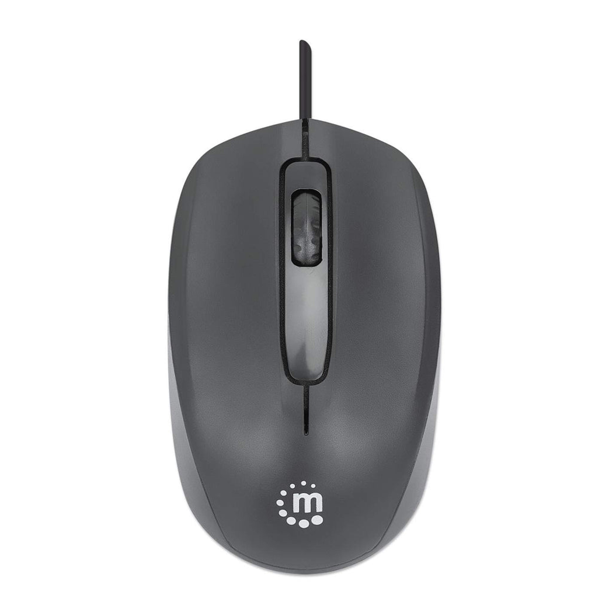 Mäuse MANHATTAN Optische II Maus, MANHATTAN Eingabe / USB-Maus Ausgabe Comfort Schwarz