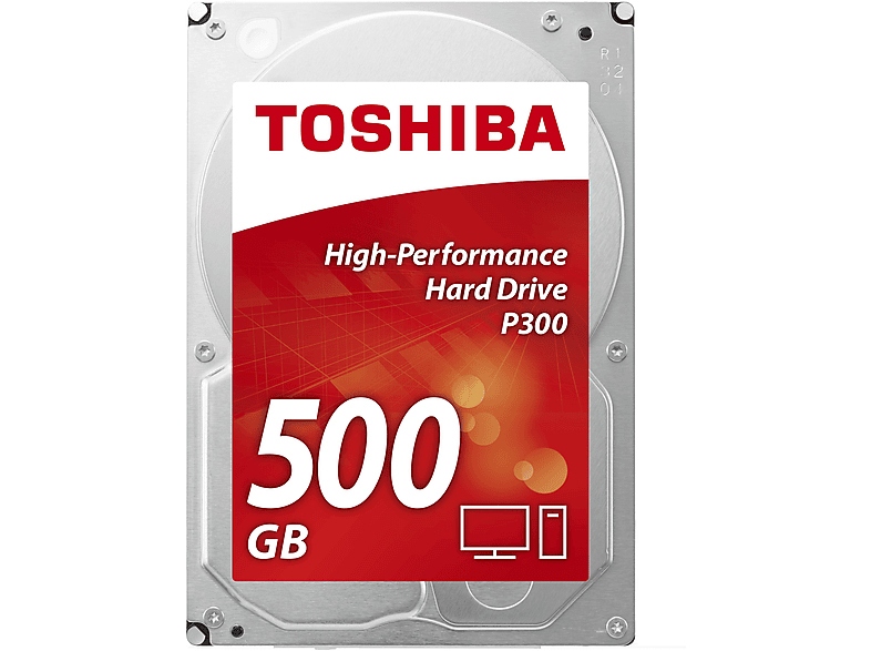 TOSHIBA HDWD105UZSVA, 500 GB, HDD, 3,5 Zoll, intern | Interne 2,5 Zoll HDD Festplatten