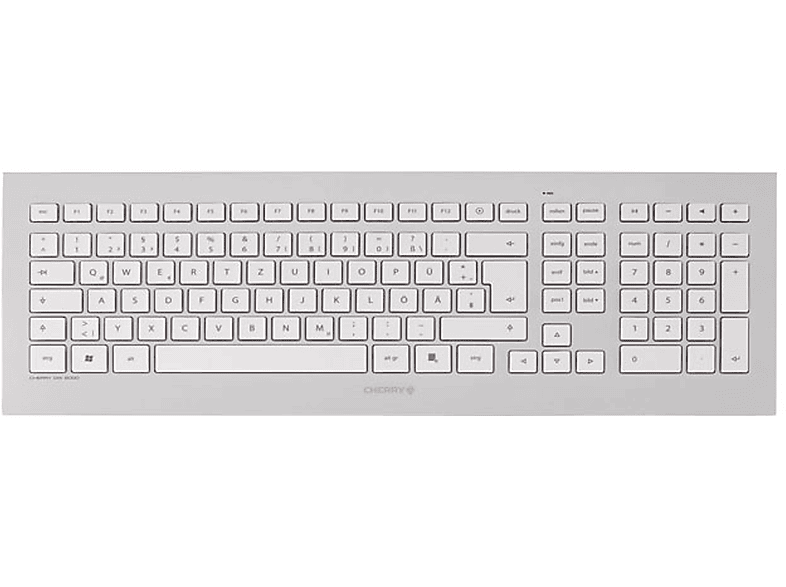 CHERRY JD-0310CH, Tastatur Maus Set, weiß