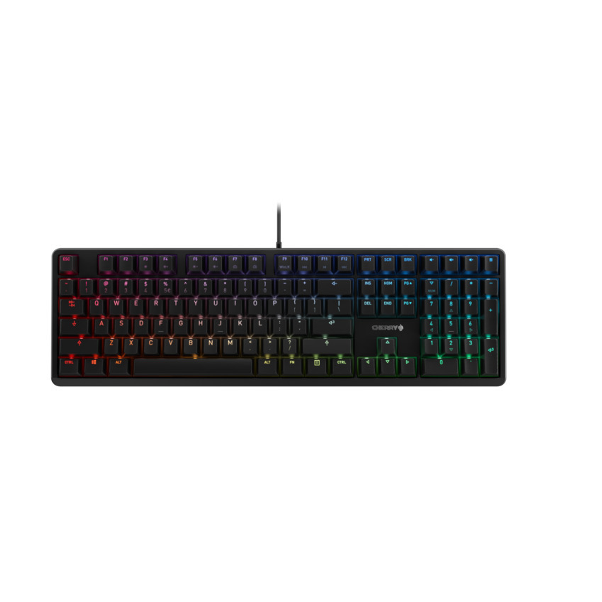 CHERRY G80-3838LWBCH-2, Gaming Tastatur, Cherry Silent Red MX