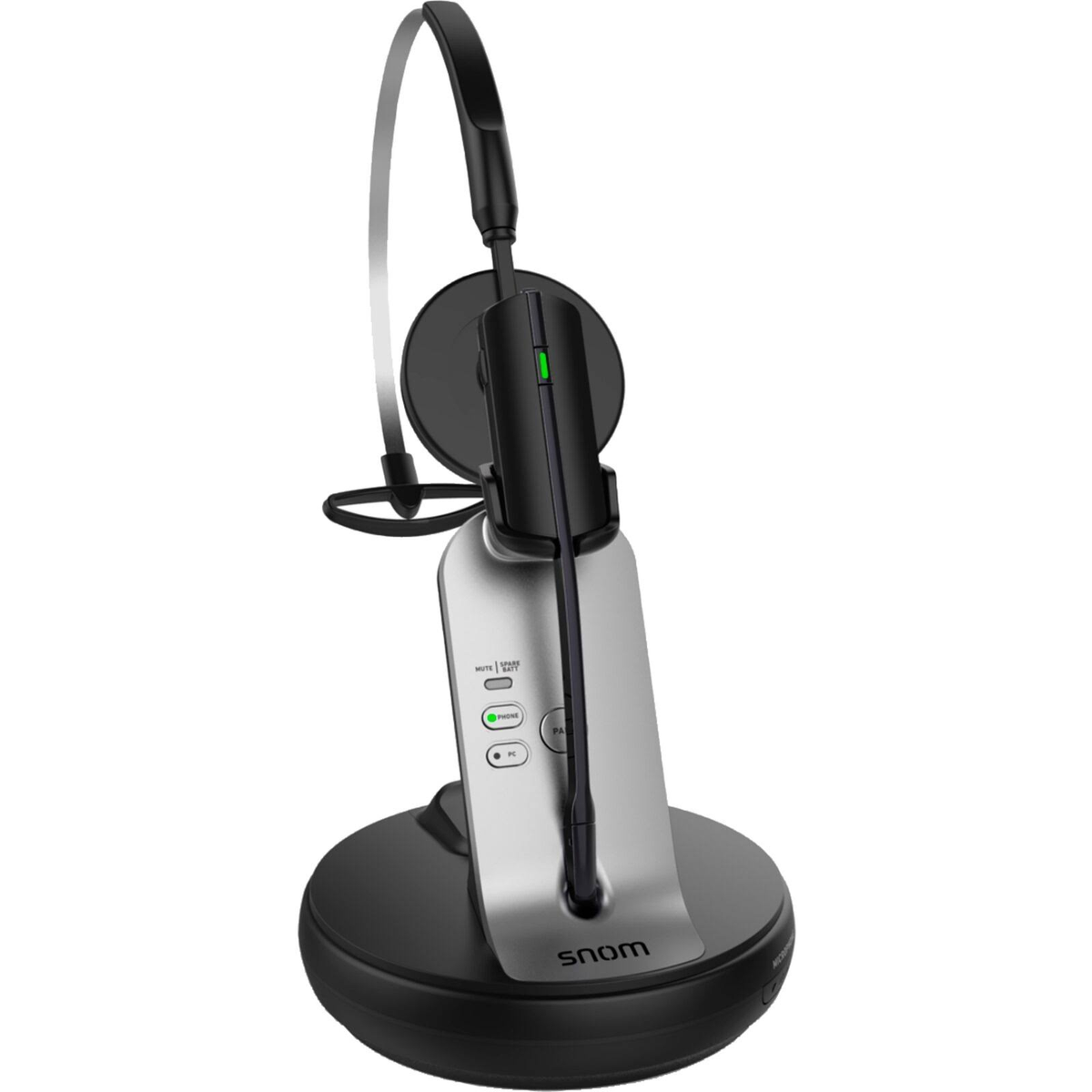 SNOM A170 Headset, On-ear Bluetooth Schwarz Kopfhörer
