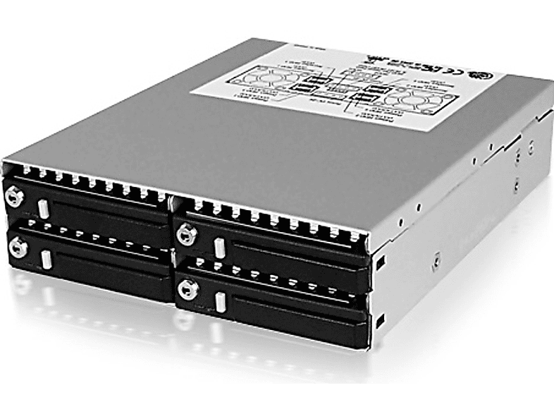 ICY BOX IB-2222SSK Festplattengehäuse & -steckplätze Schwarz