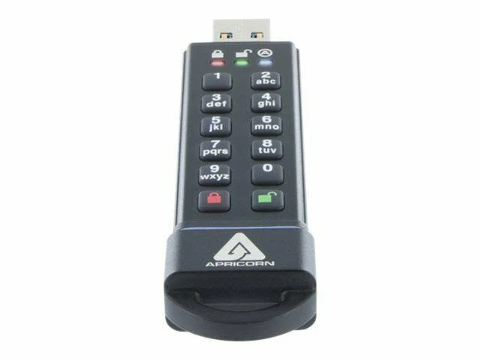 APRICORN ASK3-30GB (Schwarz, 195 USB-Flash-Laufwerk MB)