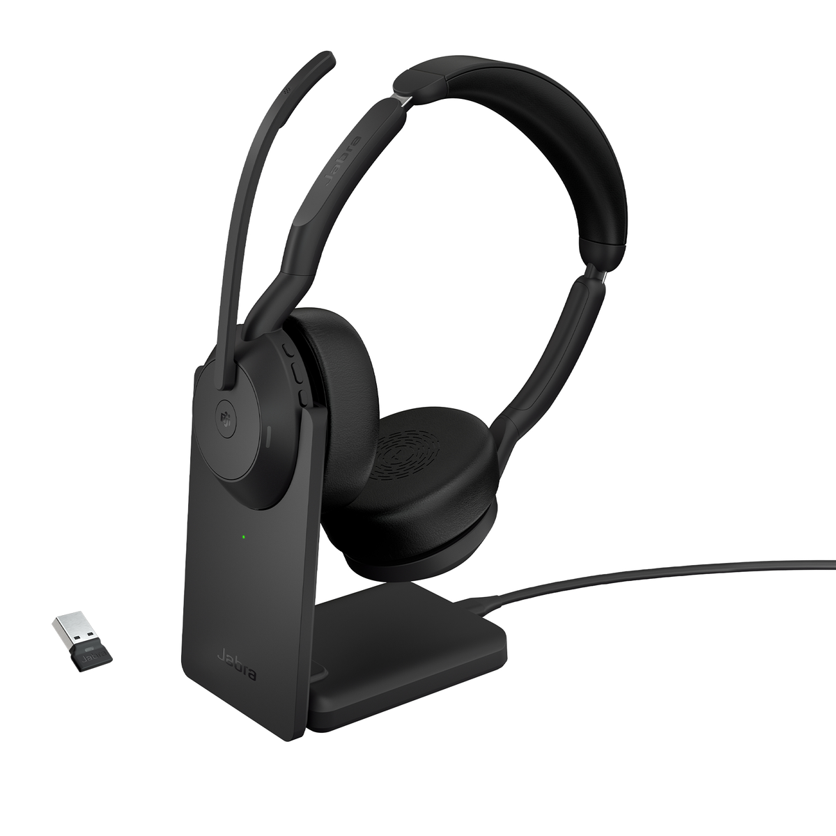 GN AUDIO Evolve2 55, Schwarz On-ear kopfhörer Bluetooth Bluetooth