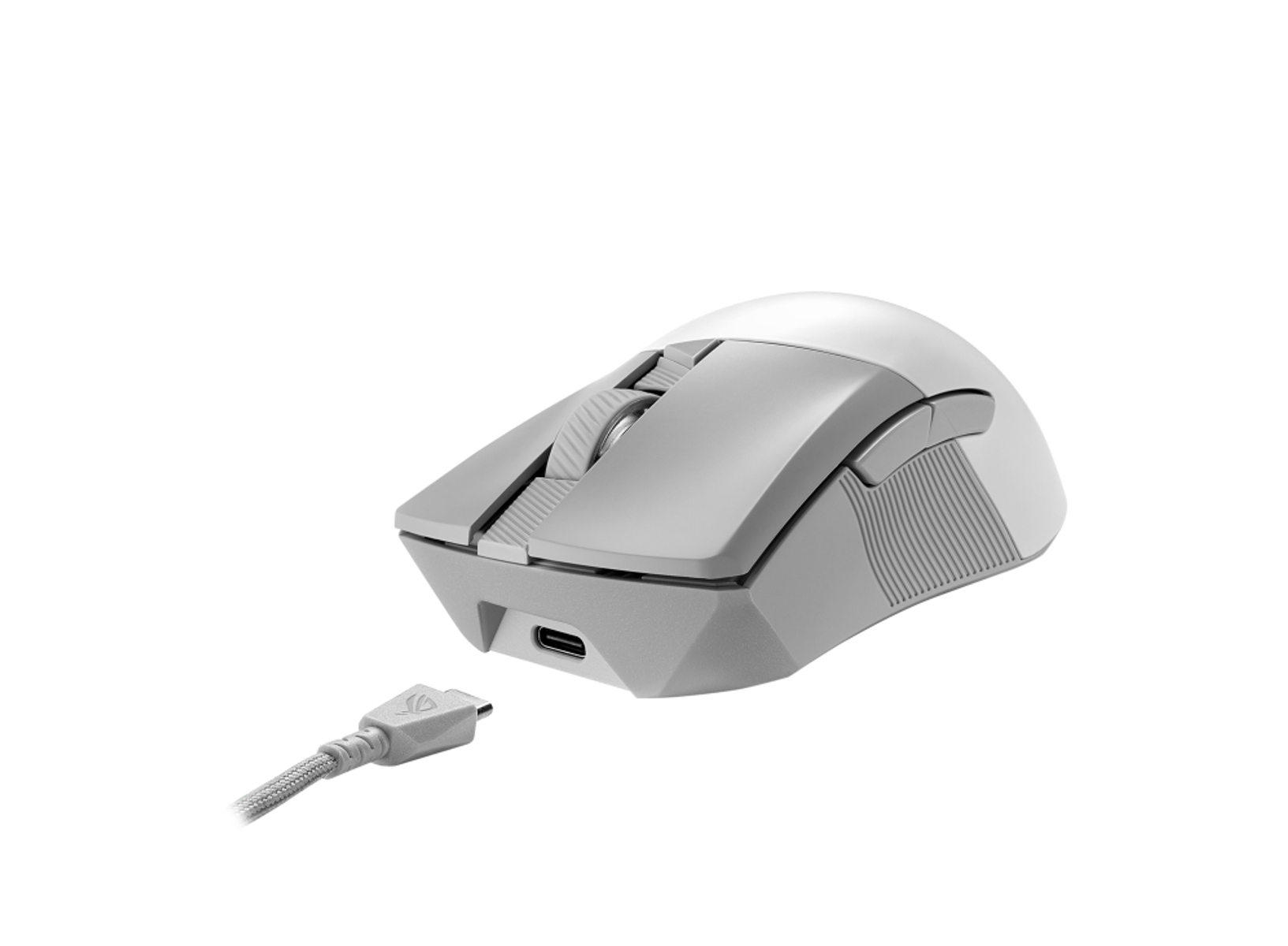 ASUS Gladius III Wireless Aimpoint Gaming Maus, Weiß White